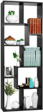 Homfa Bookcase,TV Stand 8-Cube Bookshelf, Free Standing Display Shelves for Books Plants Photo Souvenirs Decor Furniture in Living Room Bedroom Reading Room Library, 63 x 23.6 x 9.4 Inches Black