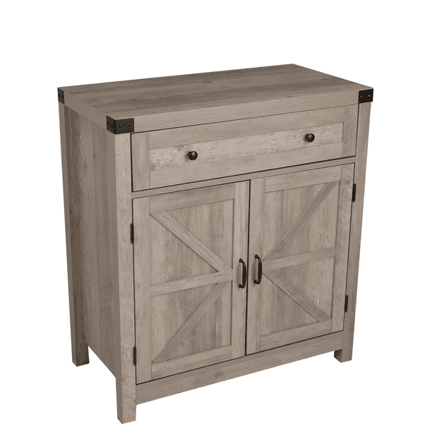 Homfa Kitchen Buffet Sideboard with Drawer, Farmhouse Coffee Bar with