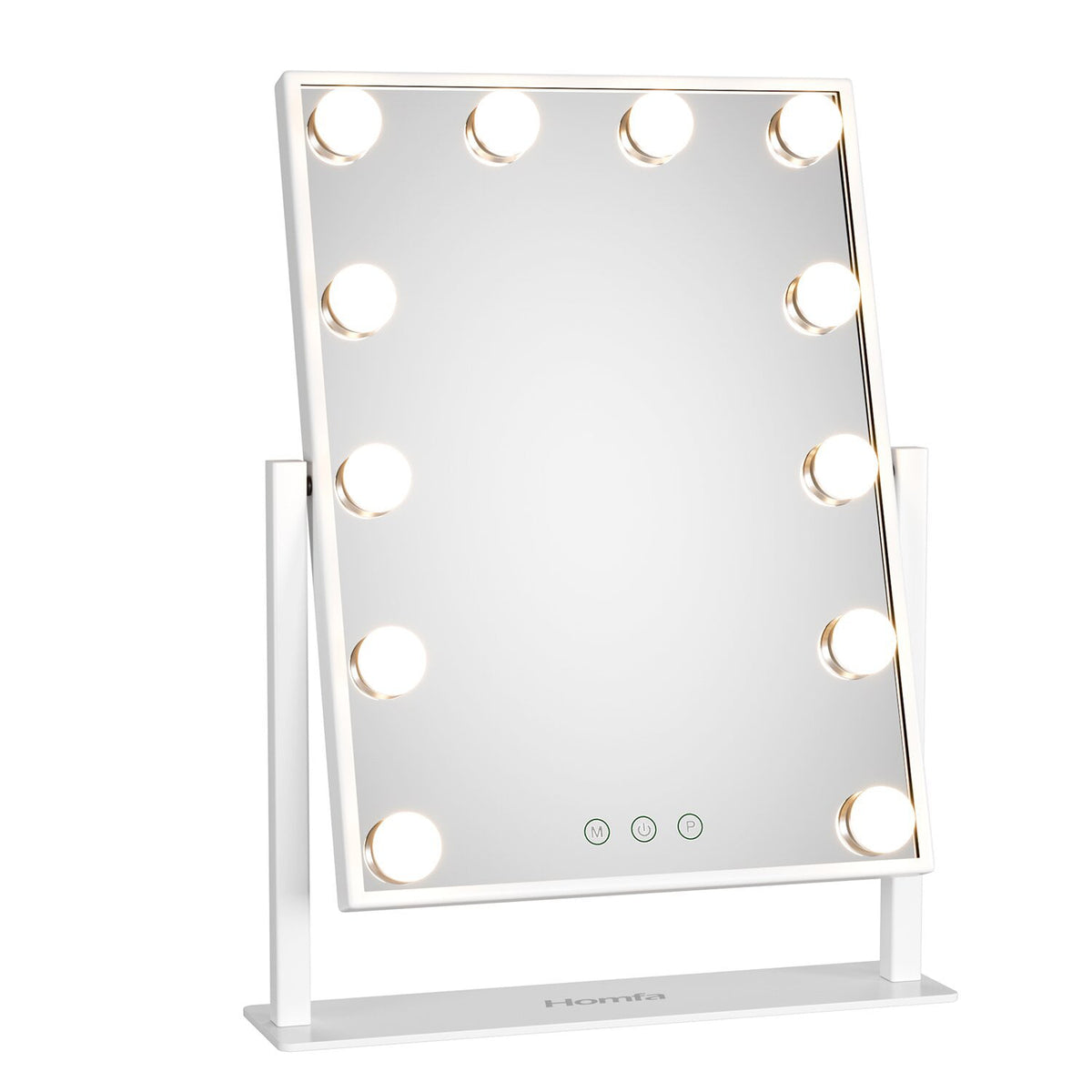 Homfa Makeup Mirror with Lights,Vanity LightUp Professional Mirror, W