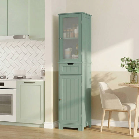 Homfa Narrow Kitchen Pantry Storage Cabinet, 67