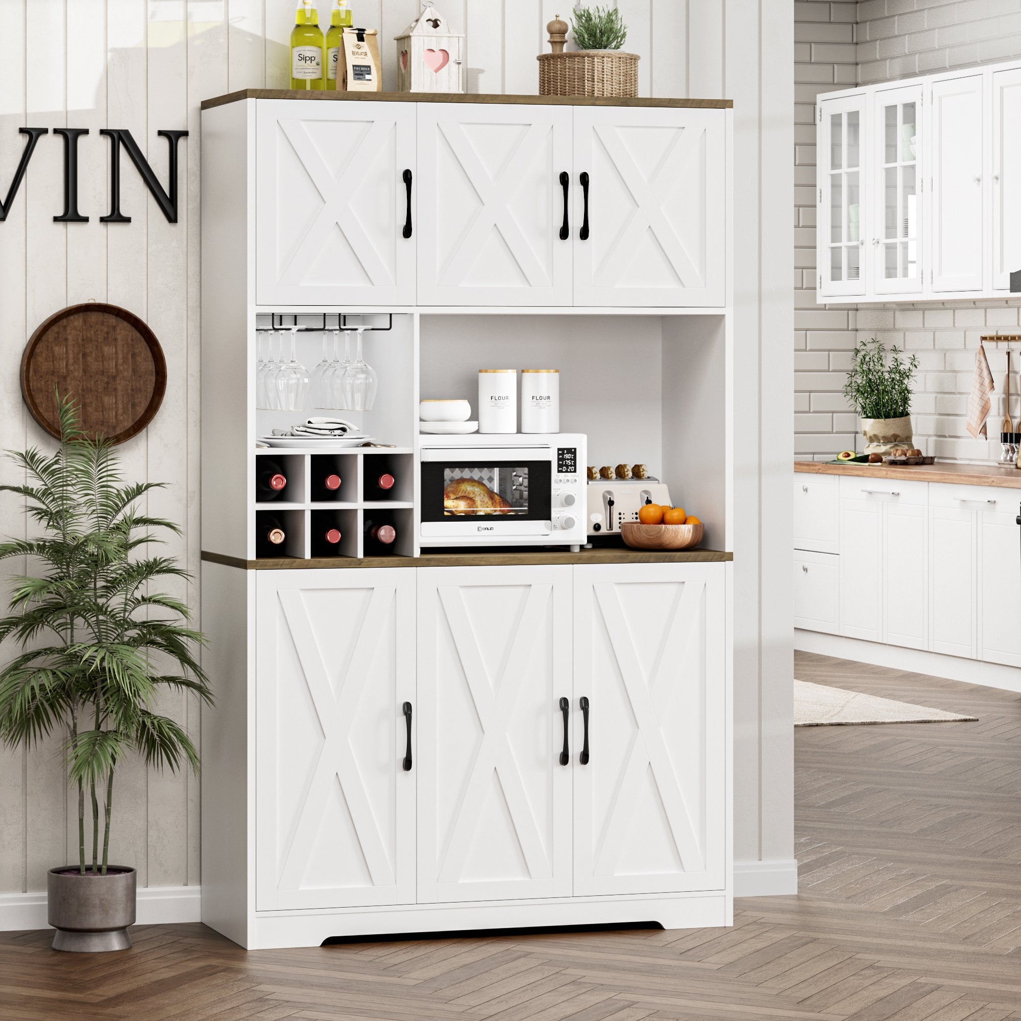 Small Kitchen Wine Storage Cabinets