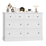 Homfa 8 Drawer Horizontal Combo Dresser