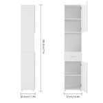 14.6'' W x 71'' H x 11.9'' D Linen Cabinet