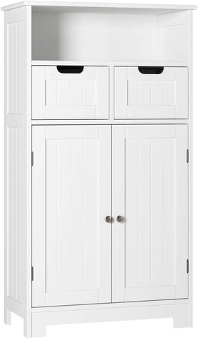 Homfa Bathroom Floor Cabinet, Large Bathroom Storage Cabinet with