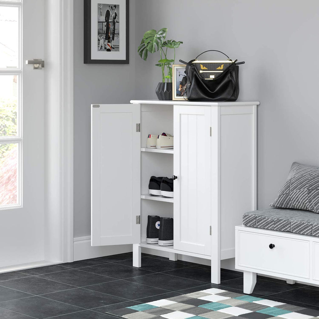 Homfa Bathroom Floor Cabinet, Free Standing Side Cabinet Storage Organ –  homfafurniture