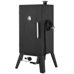 Homfa Vertical Electric Smoker & Grill With 1.5 Meter Adapter Valve, Black