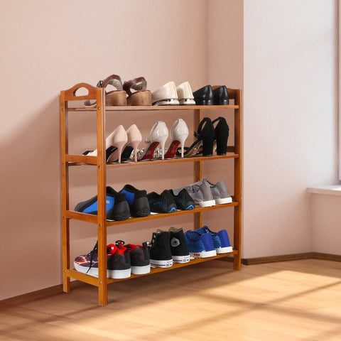 HomeChic 4-Tier Modern Shoe Rack