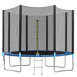 Homfa Round Trampoline with Safety Enclosure
